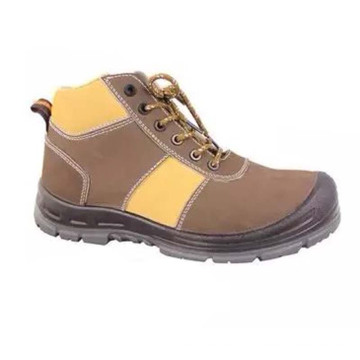 Bonne qualité Industrial PU / Leather Labour Working Industrial Safety Shoes